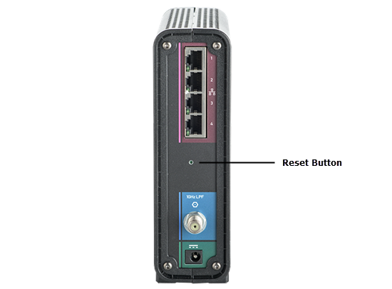 Reset Arris Router